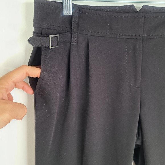 Loft Marisa Nautical Side Belt Paperbag High Waist Dress Pants - Picture 4 of 8